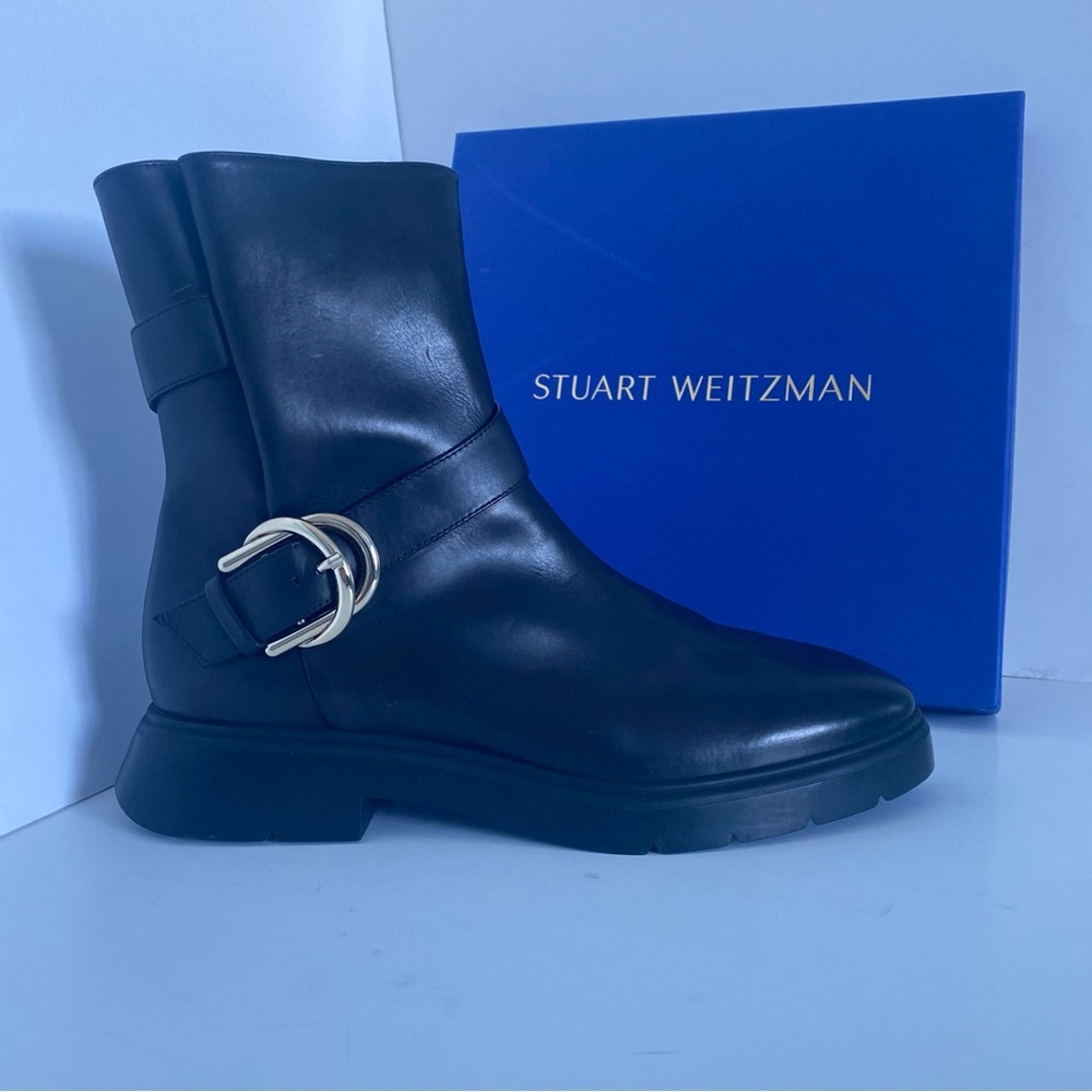 Stuart Weitzman Chain Bootie - Picture 2 of 14
